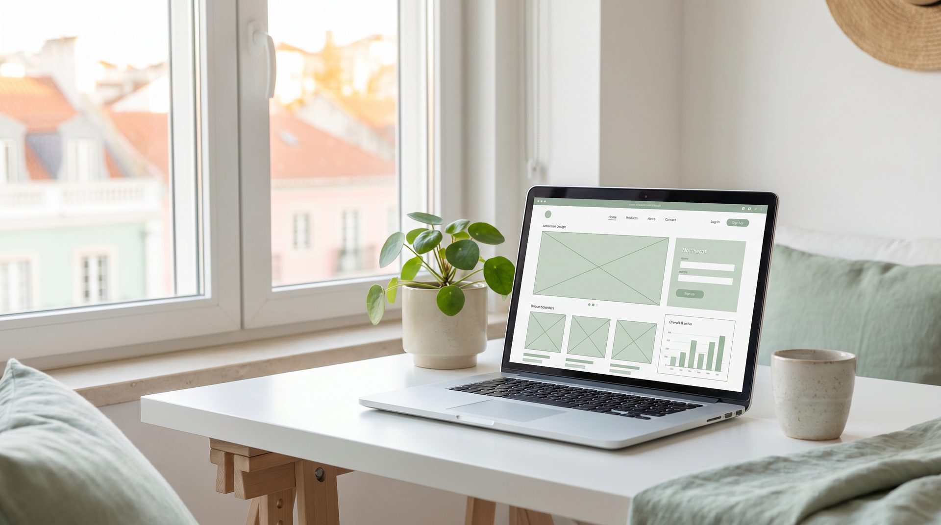 Website design in Lisbon with a subscription digital team
