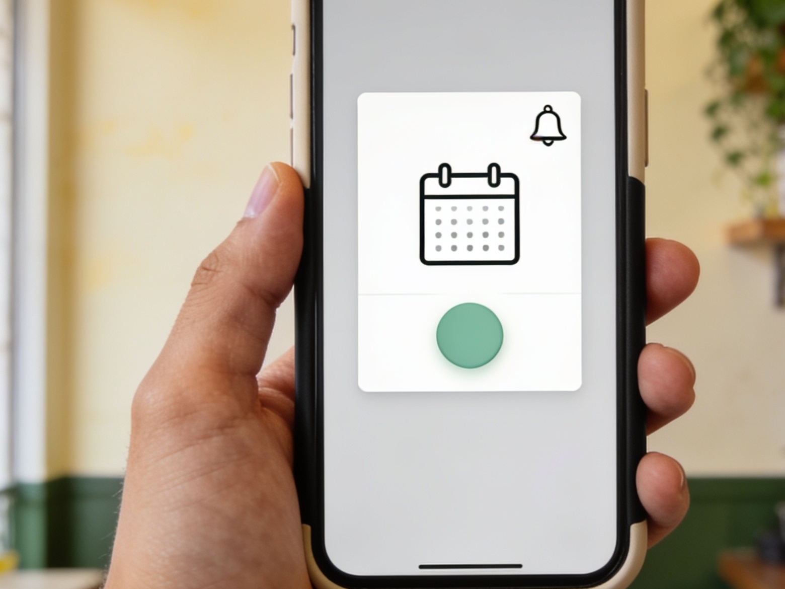 Lembrete automático de marcação a confirmar consulta pelo telemóvel