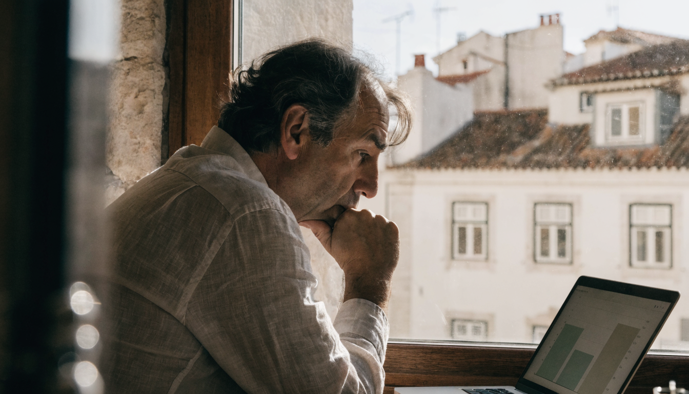Dono de negócio em Portugal a calcular quanto custa implementar IA na sua empresa