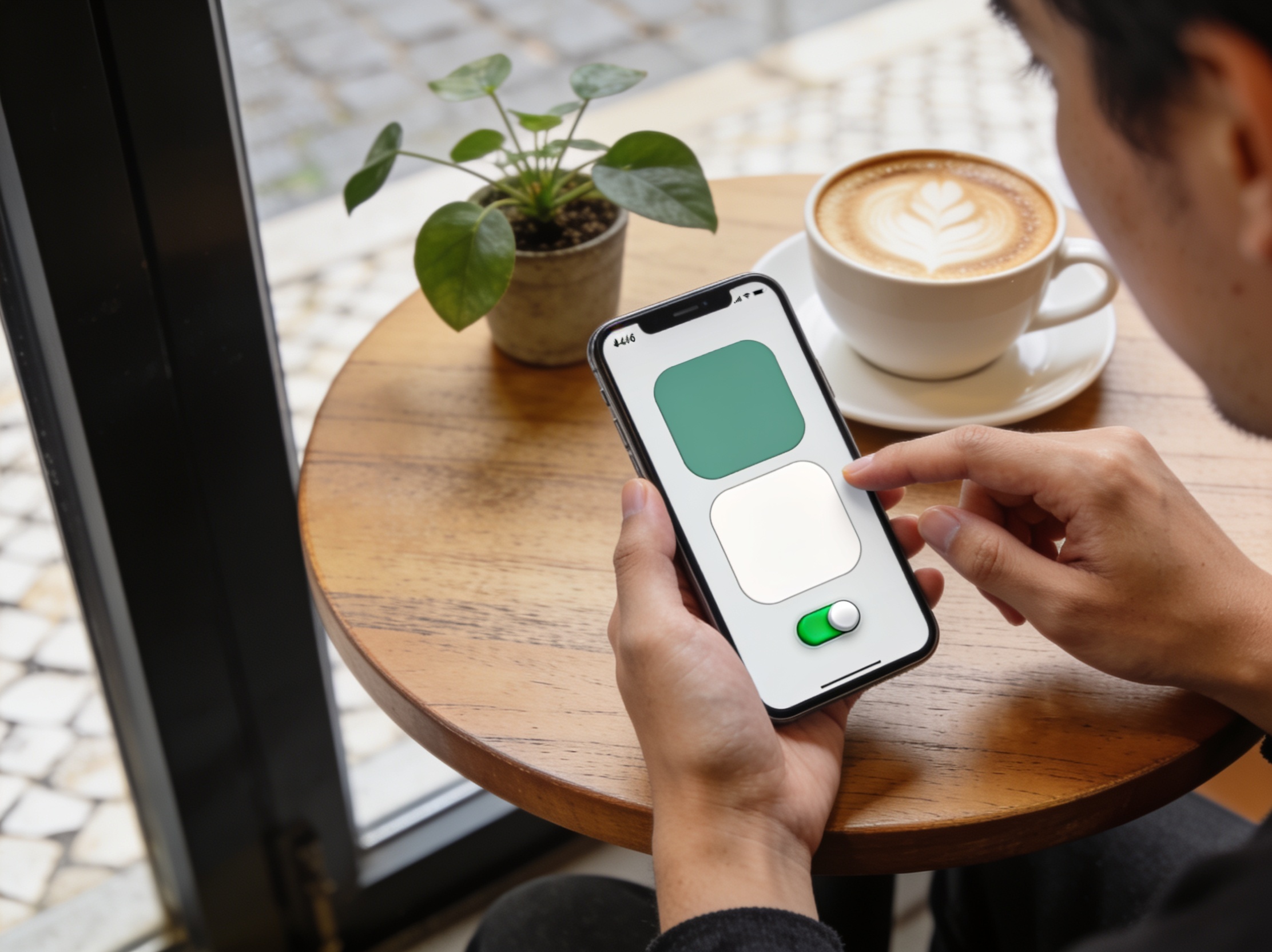 Dono de negócio a testar respostas automáticas de IA antes de as ativar para clientes reais